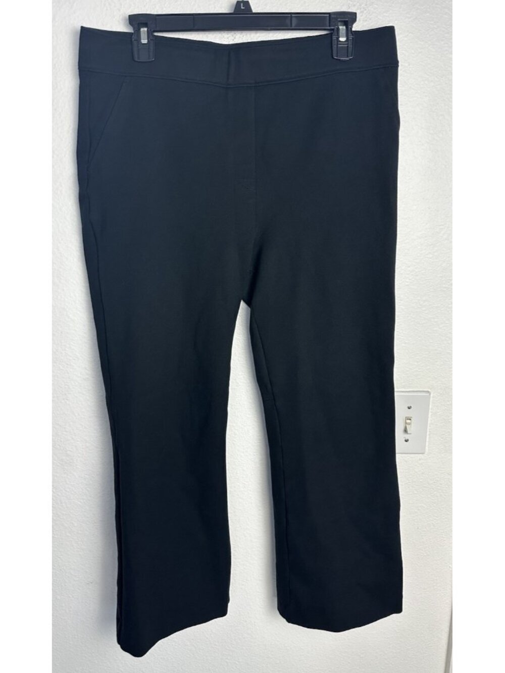SPANX The Perfect Fit Ponte Kick Flare Pant - 20386R - Black Size XL - Picture 13 of 14